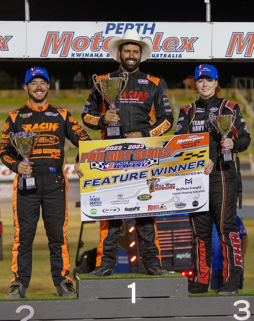 2022-23 Pro Dirt Series feature winners