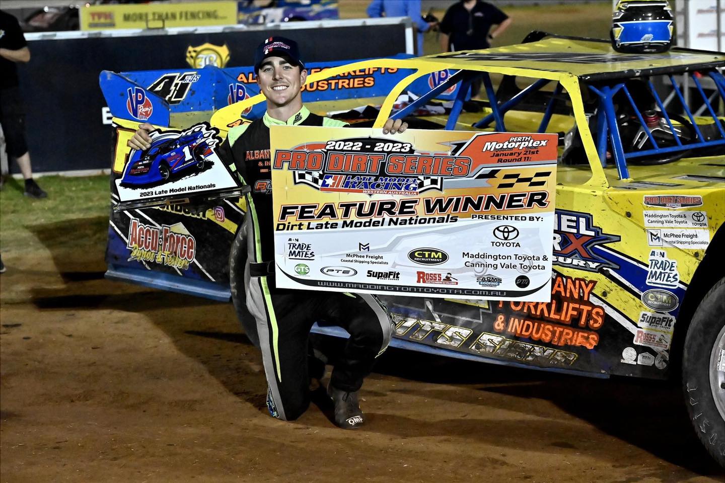 2022-23 Pro Dirt Series feature winners